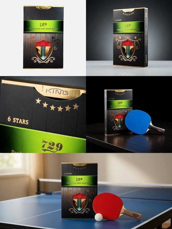 KING 729 6 Stars Tennis raketka — 2