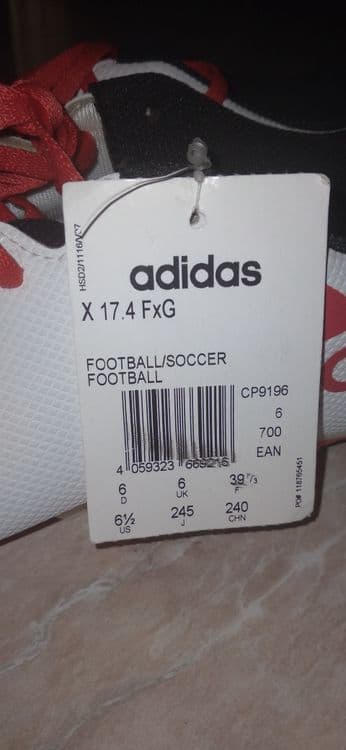 БУТСЫ ADIDAS X 17.4 FxG Оригинал — 3