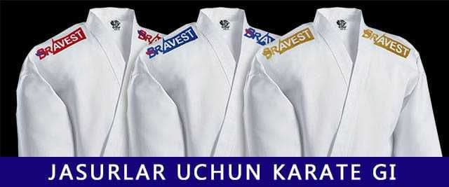 Кимоно для каратэ WKF и Shotokan с нашивками на плечах — 3