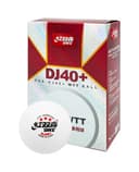 Мячи для настольного тенниса DHS 3*** DJ40+ WTT ITTF, белые, 6 шт