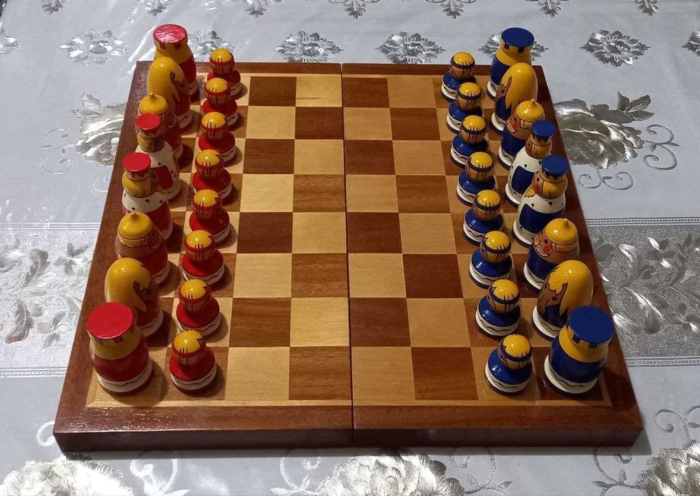 Шахматы "Сказочное царство" редкость винтаж — 4