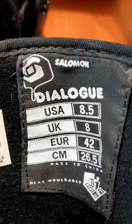 Ботинки Salomon сноубордические — 2