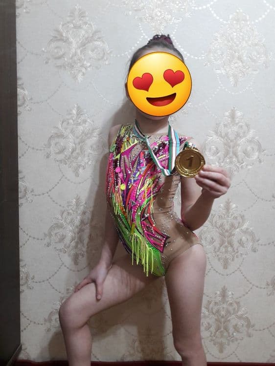 Продается купальник б/у для художественной гимнастики — 3