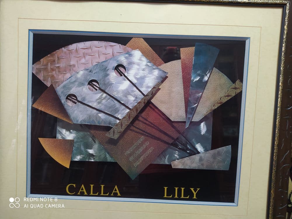 Картина "Galla LiLy" в рамке со стеклом — 1