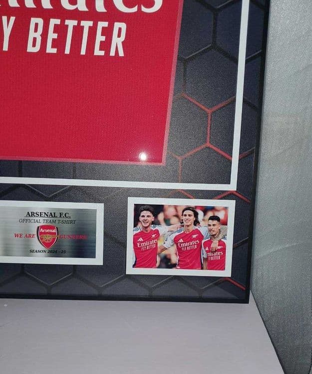 2024/25 Форма Арсенала в рамке (ARSENAL KIT in frame). — 3