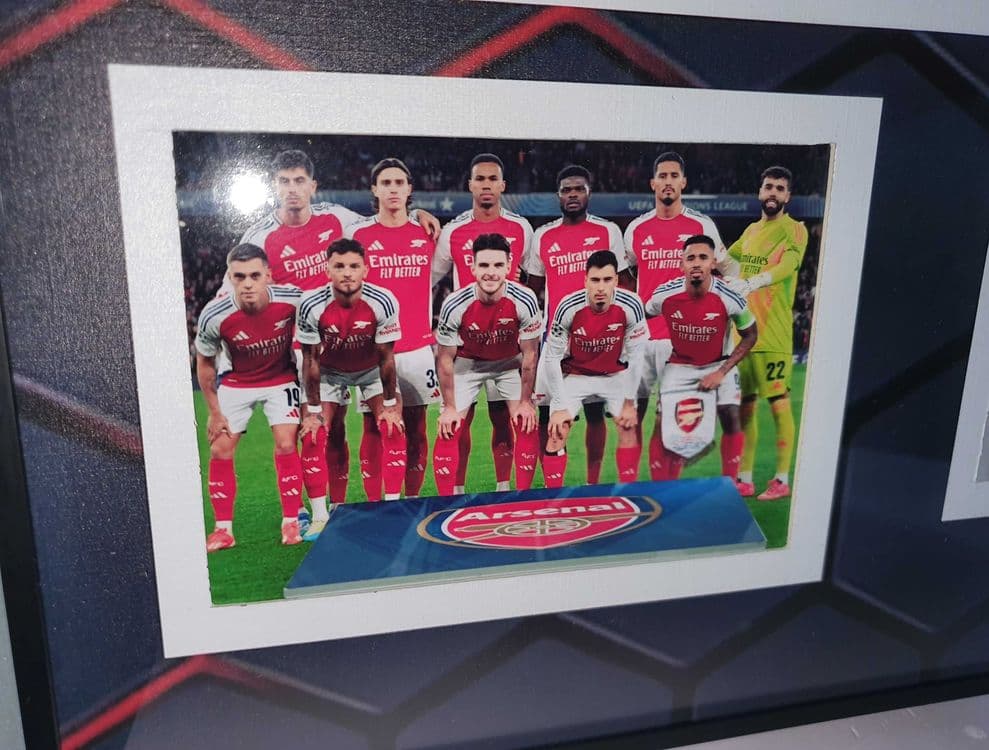 2024/25 Форма Арсенала в рамке (ARSENAL KIT in frame). — 4
