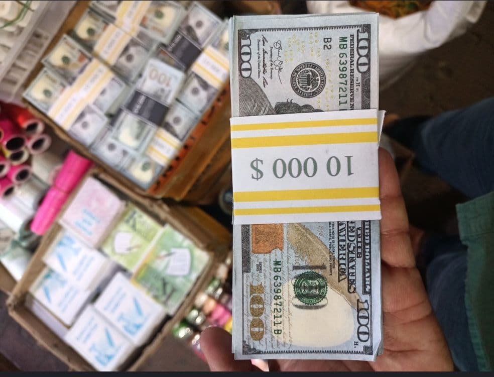 Сувенирная банкнота «Dollar Style» для декора и фотосессий — 2