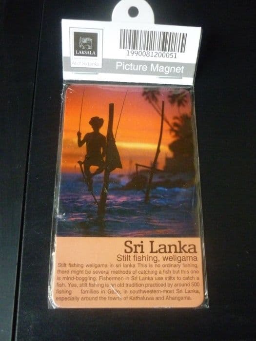 Магнит на холодильник из Sri Lanka. — 1