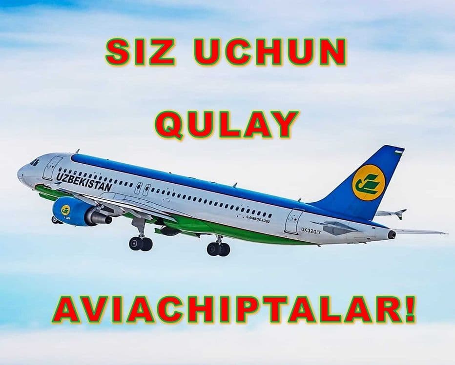 Qulay aviachipta (aviabilet) va temir yo'l chiptalar — 3