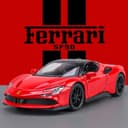Ferrari SF901:32! Металлическая модель со светом и звуком