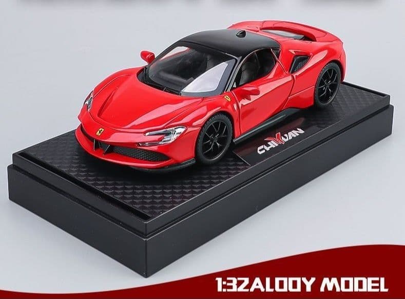 Ferrari SF901:32! Металлическая модель со светом и звуком — 2