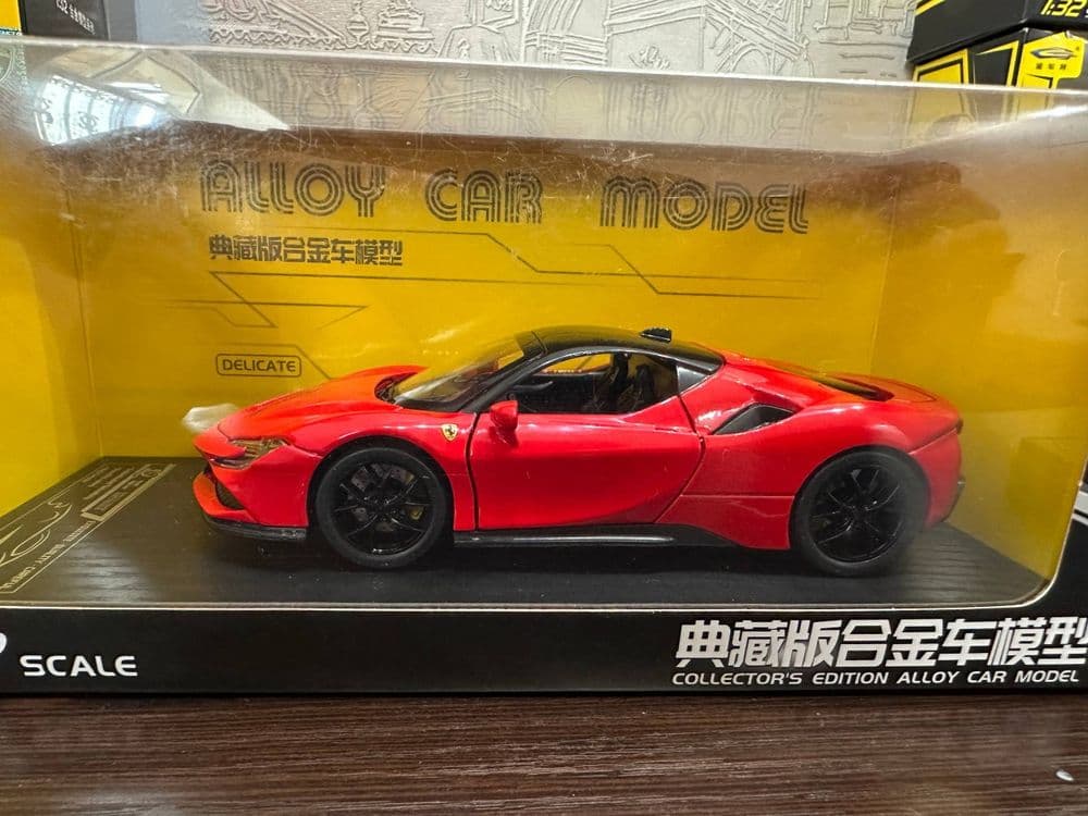 Ferrari SF901:32! Металлическая модель со светом и звуком — 3