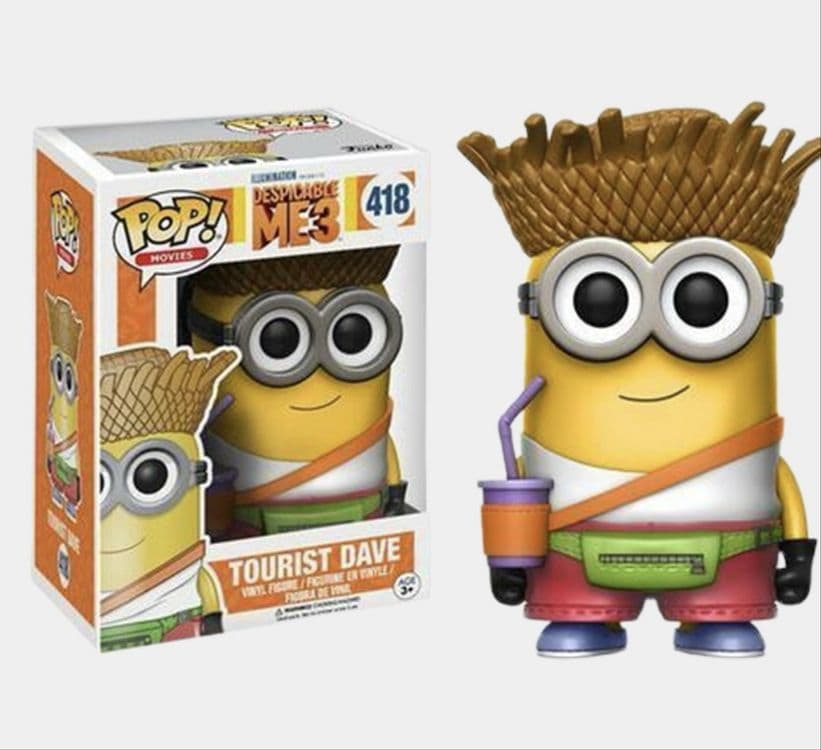 Funko POP в наличии! Гадкий Я 3 - Tourist Dave №418 (Миньоны) — 7