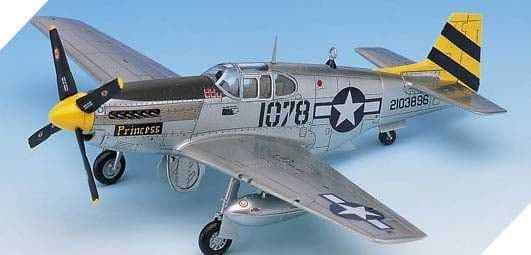 Сборная модель самолета P-51С Mustang (Academy 1/72) — 3