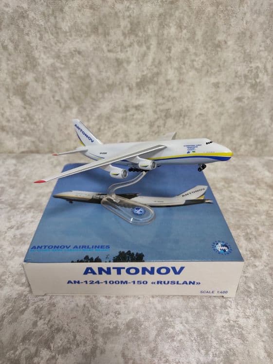 Самолёт Антонов 124 Руслан (Украина) коллекционная модель в подарок !! — 2