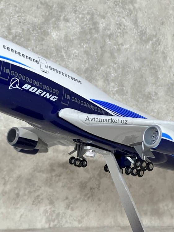 Самолет модель ( BOEING-747 с LED подсветкой ) подарок Авиатору — 5