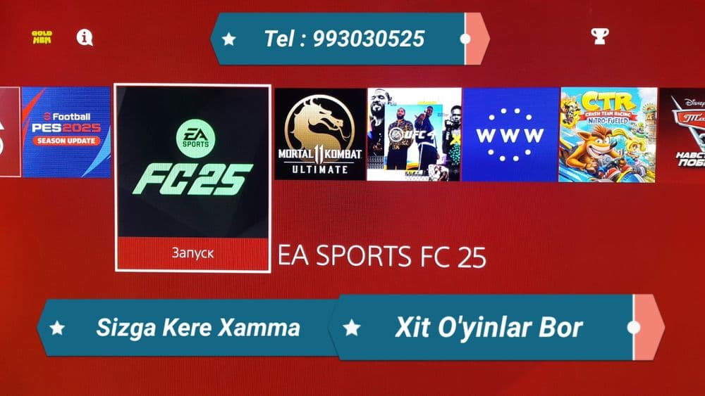 Playstation ga O'yinlar Yozamiz. 100% To'liq Versia. — 1