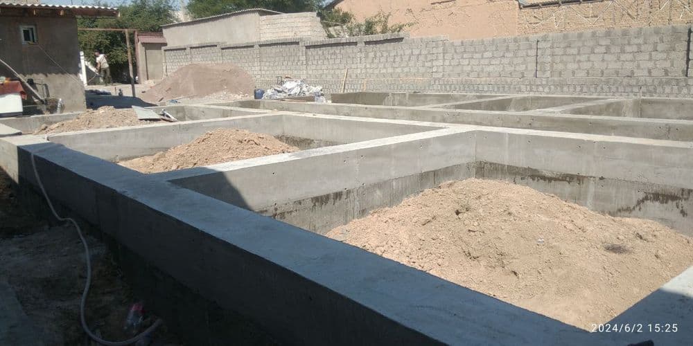 Beton quyish xizmati. Podushka, Fundament, zabor, styajka va boshqa — 7