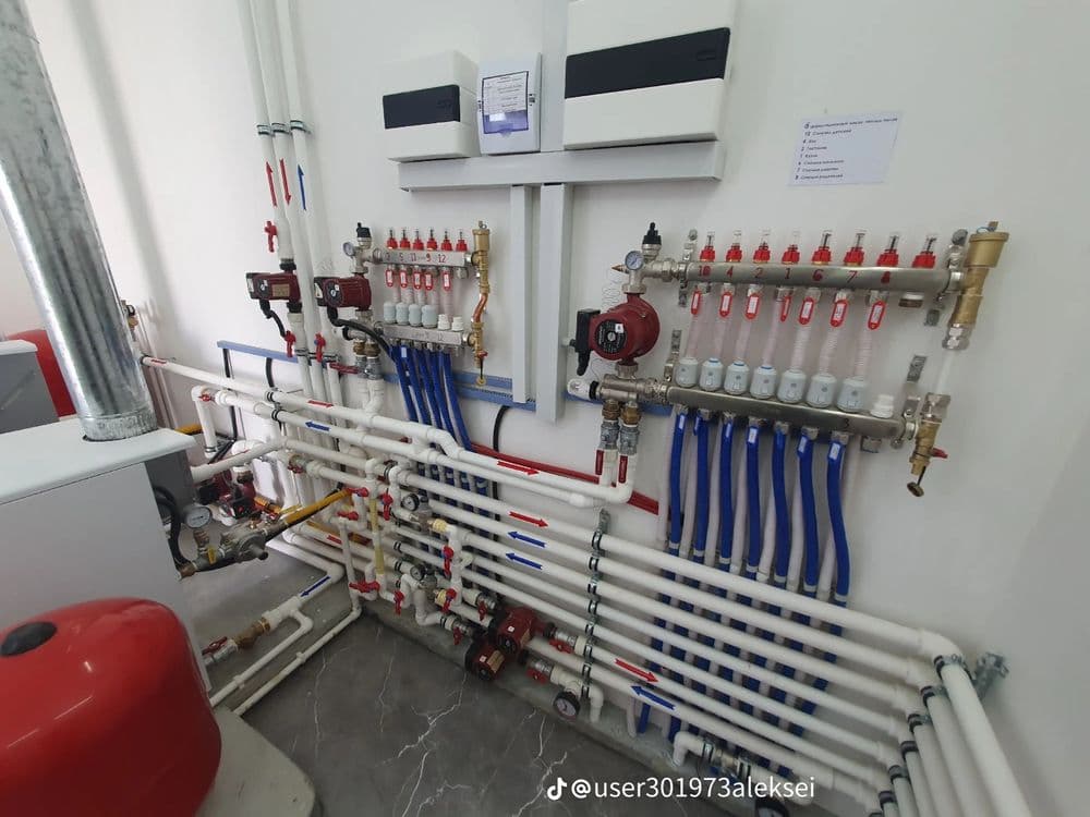 Газосварка сантехника, отопительная система. — 8