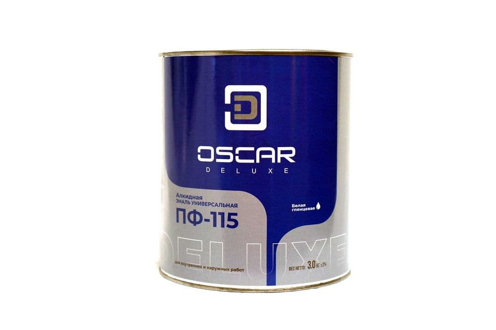 Эмаль ПФ-115 оқ Oscar – 0.8 кг ва 3 кг Оптом — 1