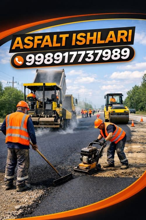 Asfalt ishlari |Асфальт ишлари — 1