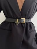 Ремни женские PRADA в трёх цветах