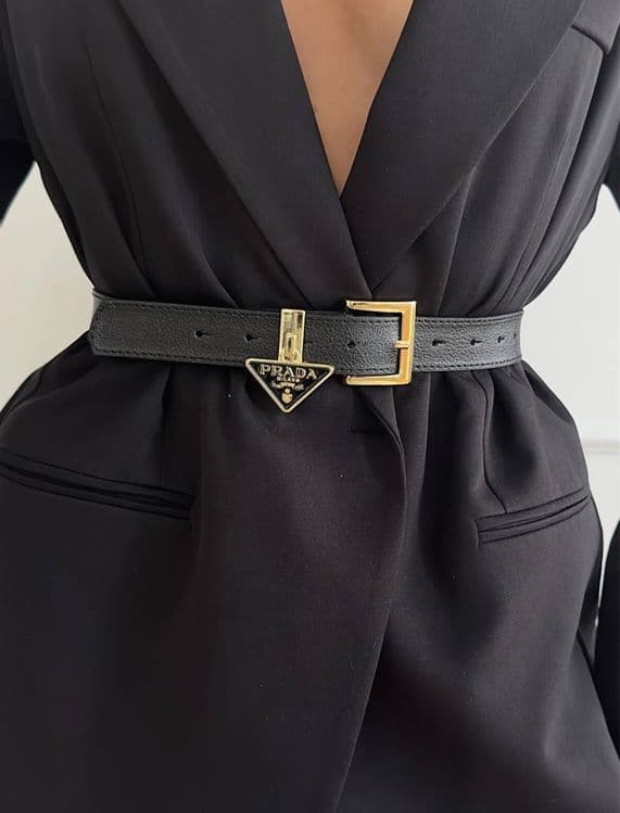 Ремни женские PRADA в трёх цветах — 1