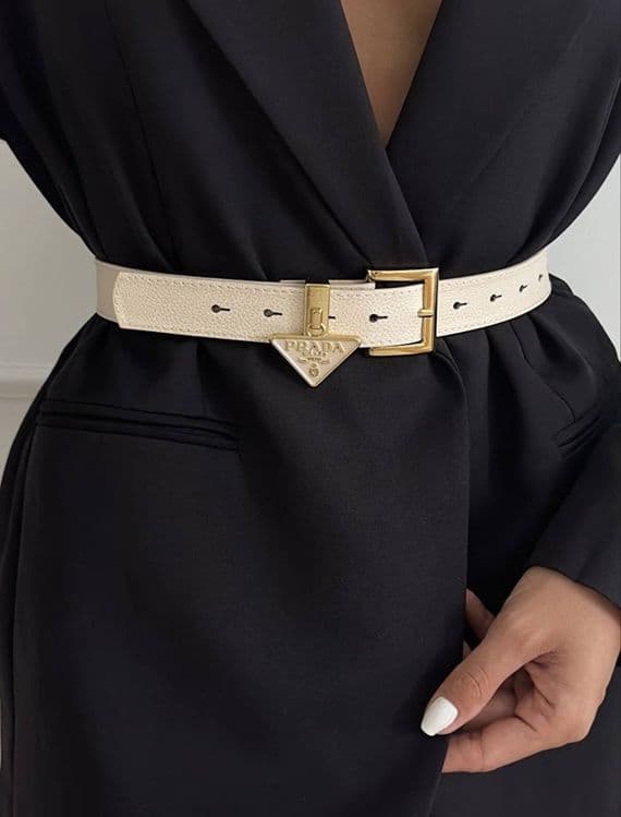 Ремни женские PRADA в трёх цветах — 3