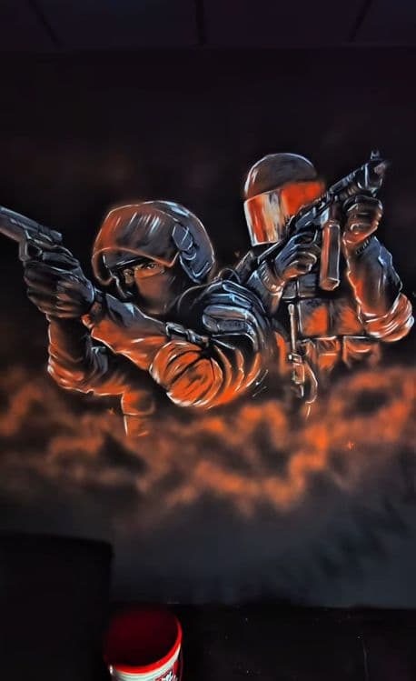 Рассом. художник. роспись стен. Арт. — 4