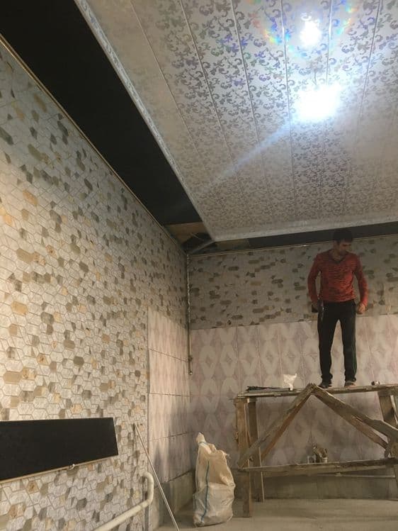 Кафель, Гипсакортона пол потолок — 3