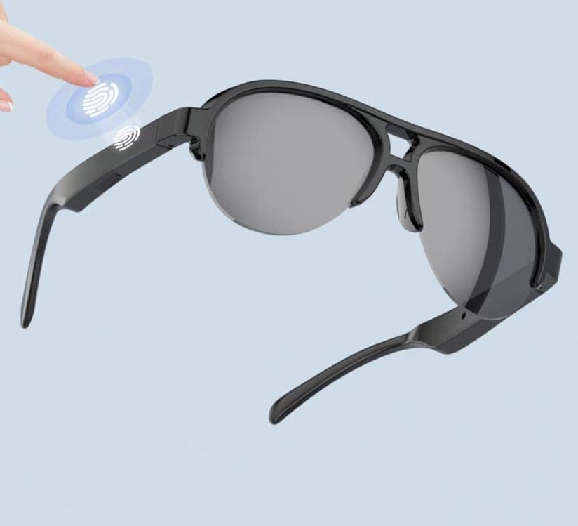 Смарт Очки с bluetooth + сонцезащитные Smart Glasses — 3