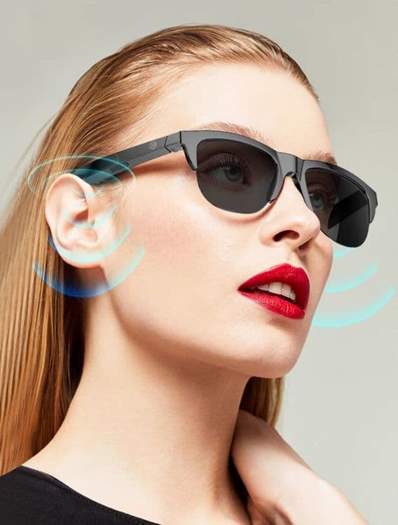 Смарт Очки с bluetooth + сонцезащитные Smart Glasses — 6