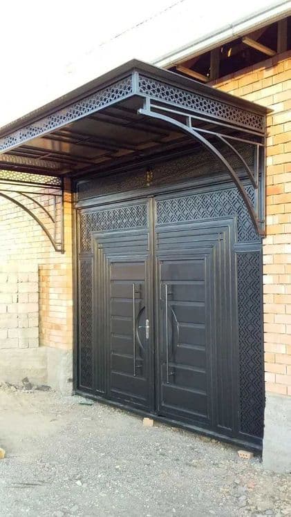 svarka xizmati, zang darvozalarni tozalab kraskalash xizmati. — 4