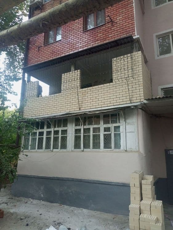КладкаБалконаГиштКирпичБлокФасадПадрашивкаОблицовочныйКирпичомДемантаж — 3