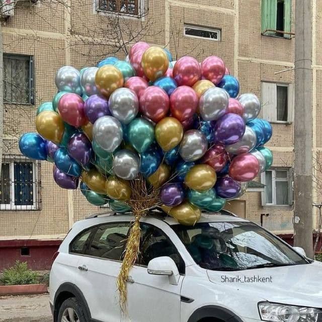 Uchar sharlar gazli geliviy xar xilidan bor — 4