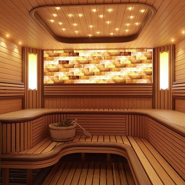 Neo klasika uslubdagi finiski va turetski sauna pod klyuch qurib bersh — 8