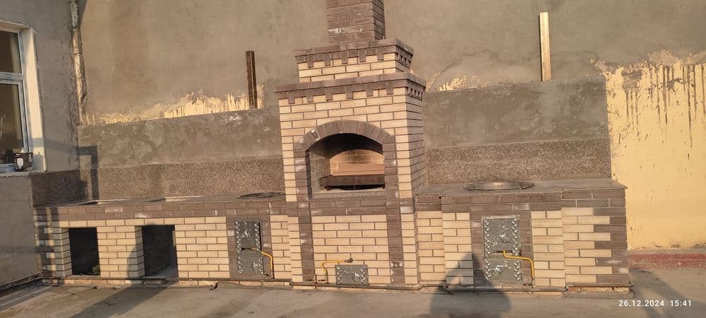 Ёзги ошхона. Барбекю толпами.  Турецкий тандир.  Пицца печ — 1