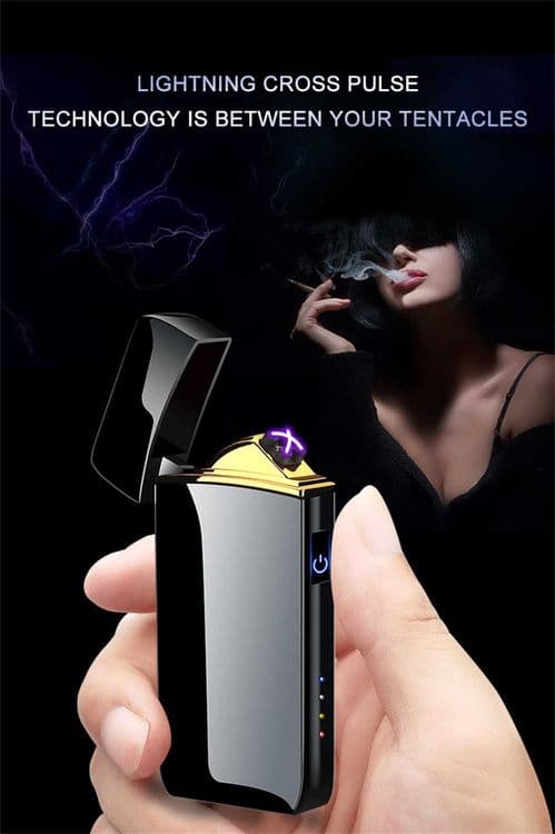 Плазменная сенсорная безгазовая зажигалка. — 2