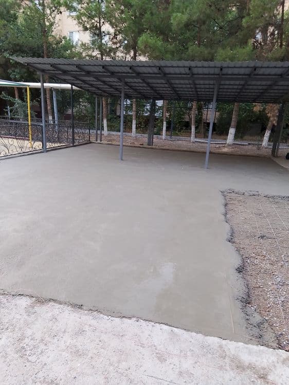 Styashka styashka  va boshqa beton ishlari lazerni urovenda — 7