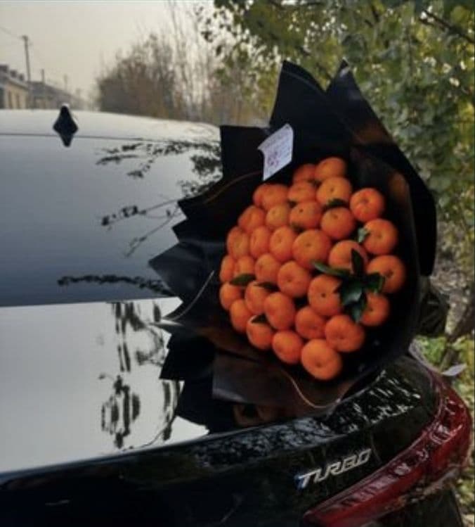 Buketla mandarin buket kapalak kapalek buketla mandarin buketlashkalat — 3