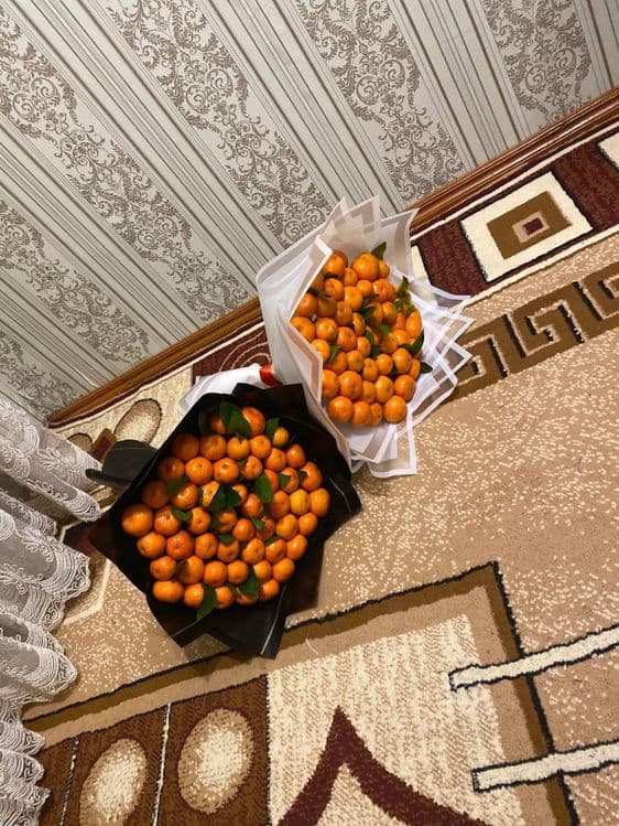 Buketla mandarin buket kapalak kapalek buketla mandarin buketlashkalat — 8