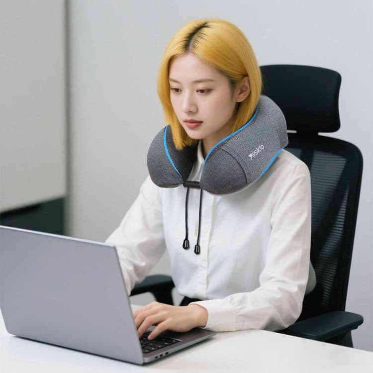 Yesido MG17 U-образная подушка для шеи из память-пены Neck Pillow — 2