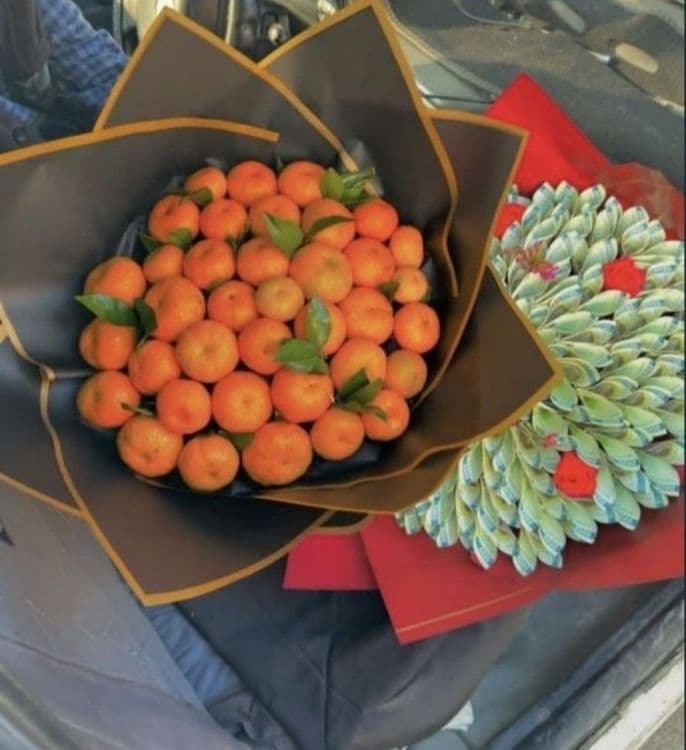 Kapalek buket mandarin buket kapalak buket babochka buket dollor buket — 2