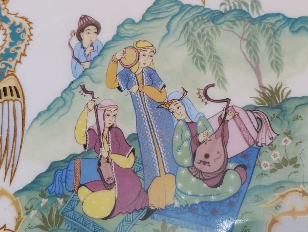 Тарелка настенная , ваза , СССР Совпластиталл — 2