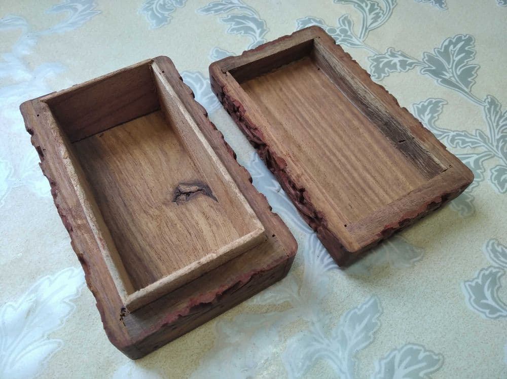Шкатулка, деревянная, резная. — 5