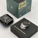Zikr Smart Aluminum Tasbih Ring 18mm Black