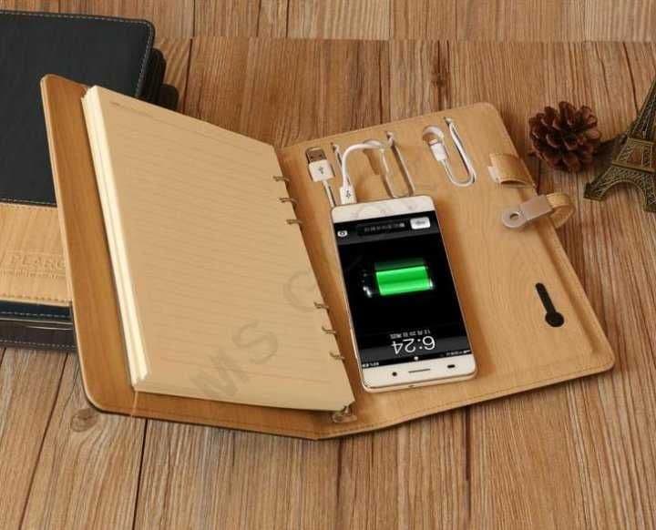 ежедневник с зарядкой/блокнот USB-накопителем и ручка/подарок мужчине — 1