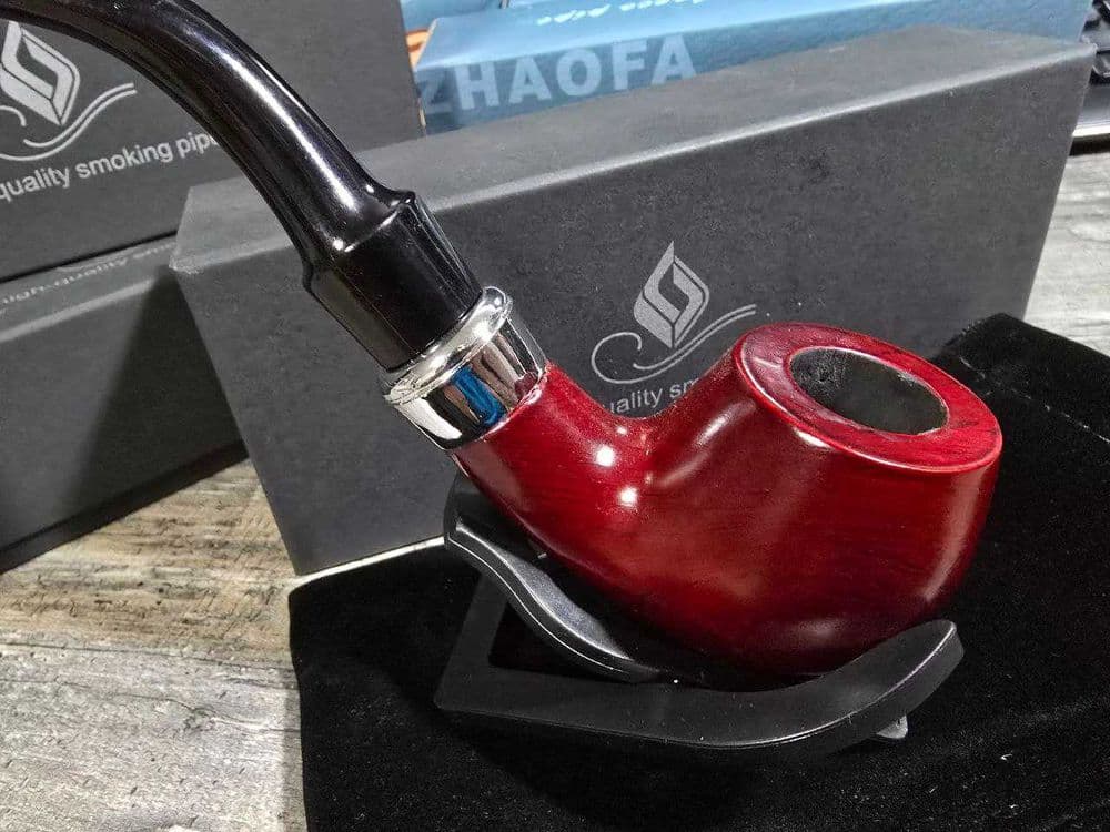 Chekish uchun trubka Trupka/ Курительная трубка из дерево Smoking pipe — 5