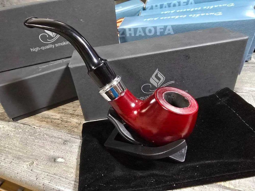Chekish uchun trubka Trupka/ Курительная трубка из дерево Smoking pipe — 6
