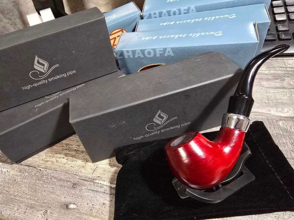 Chekish uchun trubka Trupka/ Курительная трубка из дерево Smoking pipe — 8